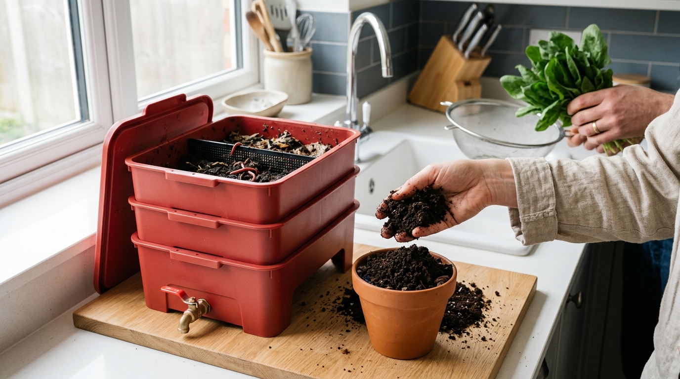 How to Harvest Worm Castings Without Making a Mess