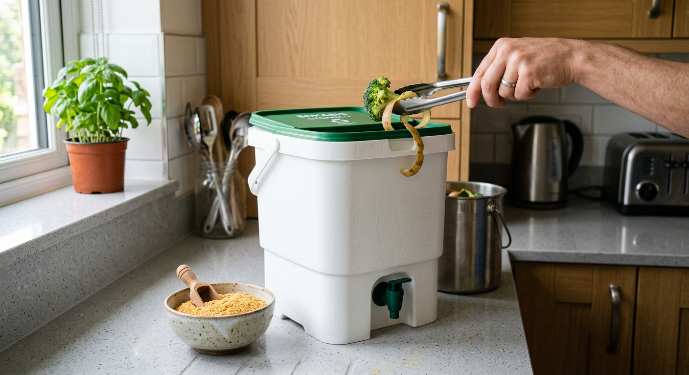 How to Set Up a Bokashi Bin UK: Step by Step for Beginners